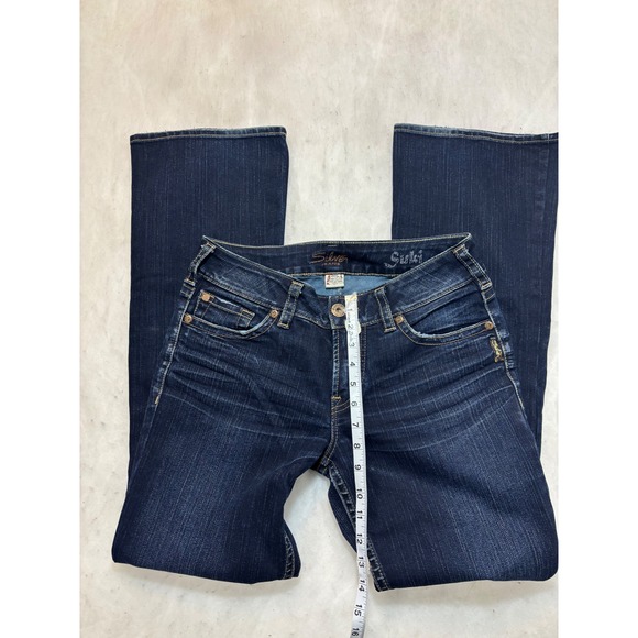Silver Jeans Suki Mid Rise Bootcut Dark Wash Denim L9916SAL482 W29 L32 Mens - Picture 5 of 10